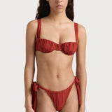 Faithfull - Costa Bikini Bottoms Garnet - Final Sale