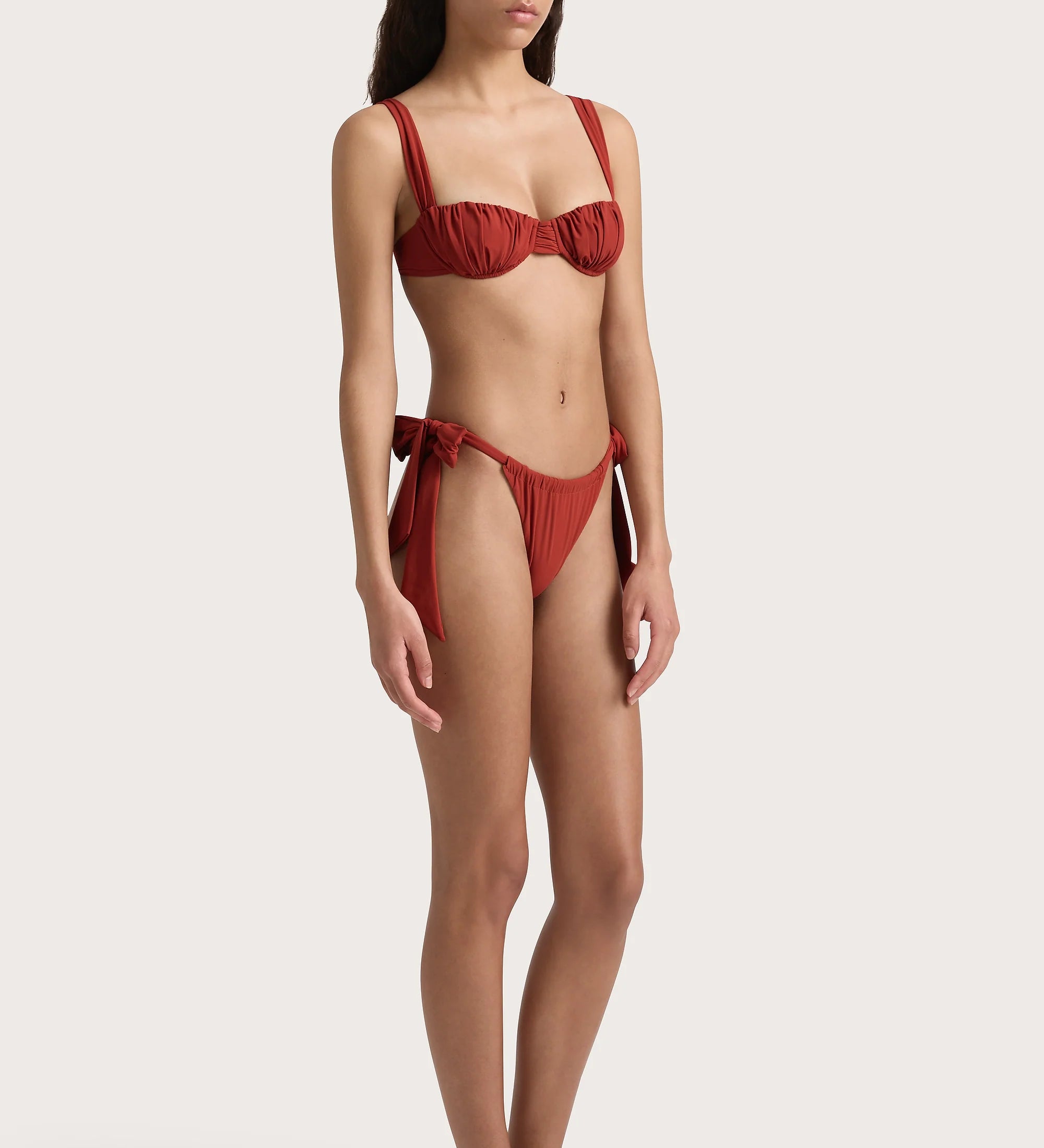 Faithfull - Costa Bikini Bottoms Garnet - Final Sale