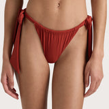 Faithfull - Costa Bikini Bottoms Garnet - Final Sale