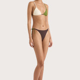 Faithfull - Yeva Bikini Top Verte Multi