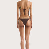 Faithfull - Yeva Bikini Top Verte Multi