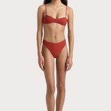 Faithfull - Henni Bikini Bottom Garnet - Final Sale