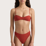 Faithfull - Henni Bikini Bottom Garnet - Final Sale