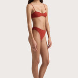 Faithfull - Henni Bikini Bottom Garnet - Final Sale