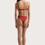 Faithfull - Henni Bikini Bottom Garnet - Final Sale