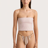 Faithfull - Jean Swim Top Oliander Blush - Final Sale