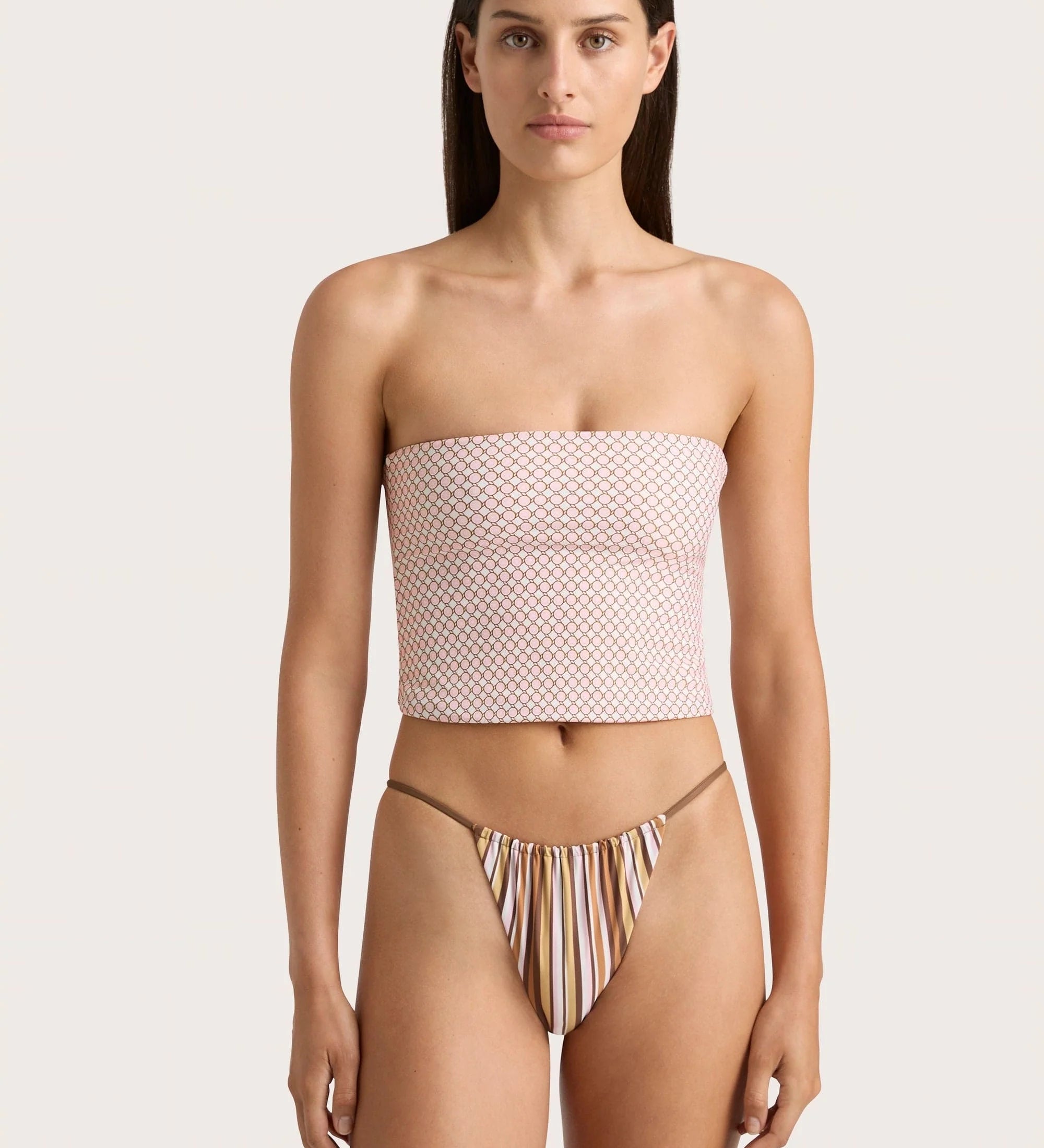 Faithfull - Jean Swim Top Oliander Blush - Final Sale