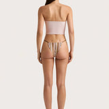 Faithfull - Jean Swim Top Oliander Blush - Final Sale