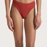 Faithfull - Henni Bikini Bottom Garnet - Final Sale