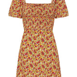 Faithfull - Il Carro Mini Dress La Gomera Floral Print - Final Sale