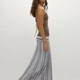 Faithfull - Citara Maxi Dress Pale Blue Stripe - Final Sale