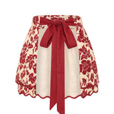 Posse - ROMEO APRON - SCARLET BLOOM