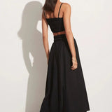 Faithfull - Liya Top Plain Black - Final Sale