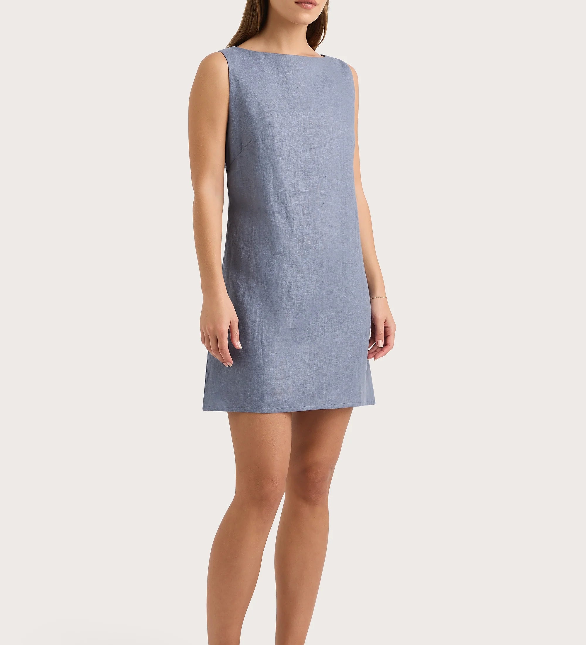Faithfull - Nazarit Mini Dress Cornflower Blue - Final Sale