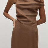 Faithfull - Suis Midi Dress Clay