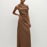 Faithfull - Suis Midi Dress Clay