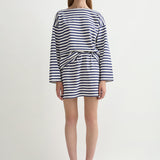 Posse - HAISLEY TOP - NAVY STRIPE