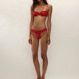 Faithfull - Esterel Bikini Top Scarlet