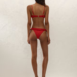 Faithfull - Esterel Bikini Top Scarlet