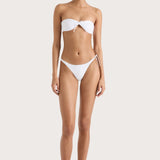 Faithfull - Bandol Bikini Bottom White - Final Sale