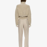 Christopher Esber - Rowan Sateen Cuffed Trouser