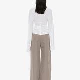 Christopher Esber - Salacia Ruched Long Sleeve Top