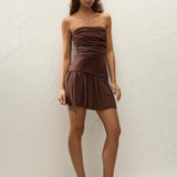 Faithfull - Hedy Mini Dress Carob