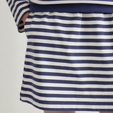 Posse - HAISLEY SKIRT - NAVY STRIPE