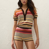 Faithfull - Sable Polo Shirt Murano Amber