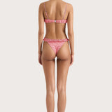 Faithfull - Esterel Bikini Top Gingham Red - Final Sale