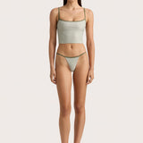 Faithfull - Manon Top Oliander Khaki - Final Sale