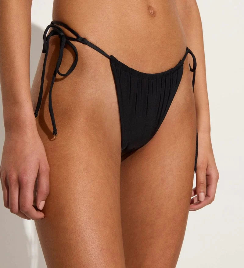 Faithfull - Pacific Bikini Bottoms Black - Final Sale