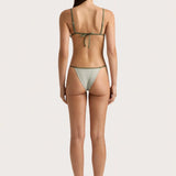 Faithfull - Manon Bikini Bottom Oliander Khaki - Final Sale