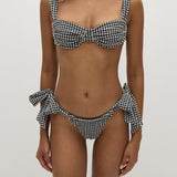 Faithfull - Sol Bikini Top Seersucker Gingham