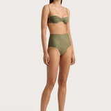 Faithfull - Reyes Bikini Bottom Khaki - Final Sale