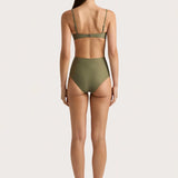 Faithfull - Reyes Bikini Bottom Khaki - Final Sale