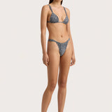 Faithfull - Andez Bikini Bottom Amanylis Charred Navy - Final Sale