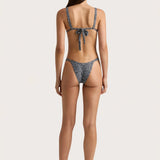 Faithfull - Andez Bikini Bottom Amanylis Charred Navy - Final Sale