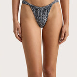Faithfull - Andez Bikini Bottom Amanylis Charred Navy - Final Sale