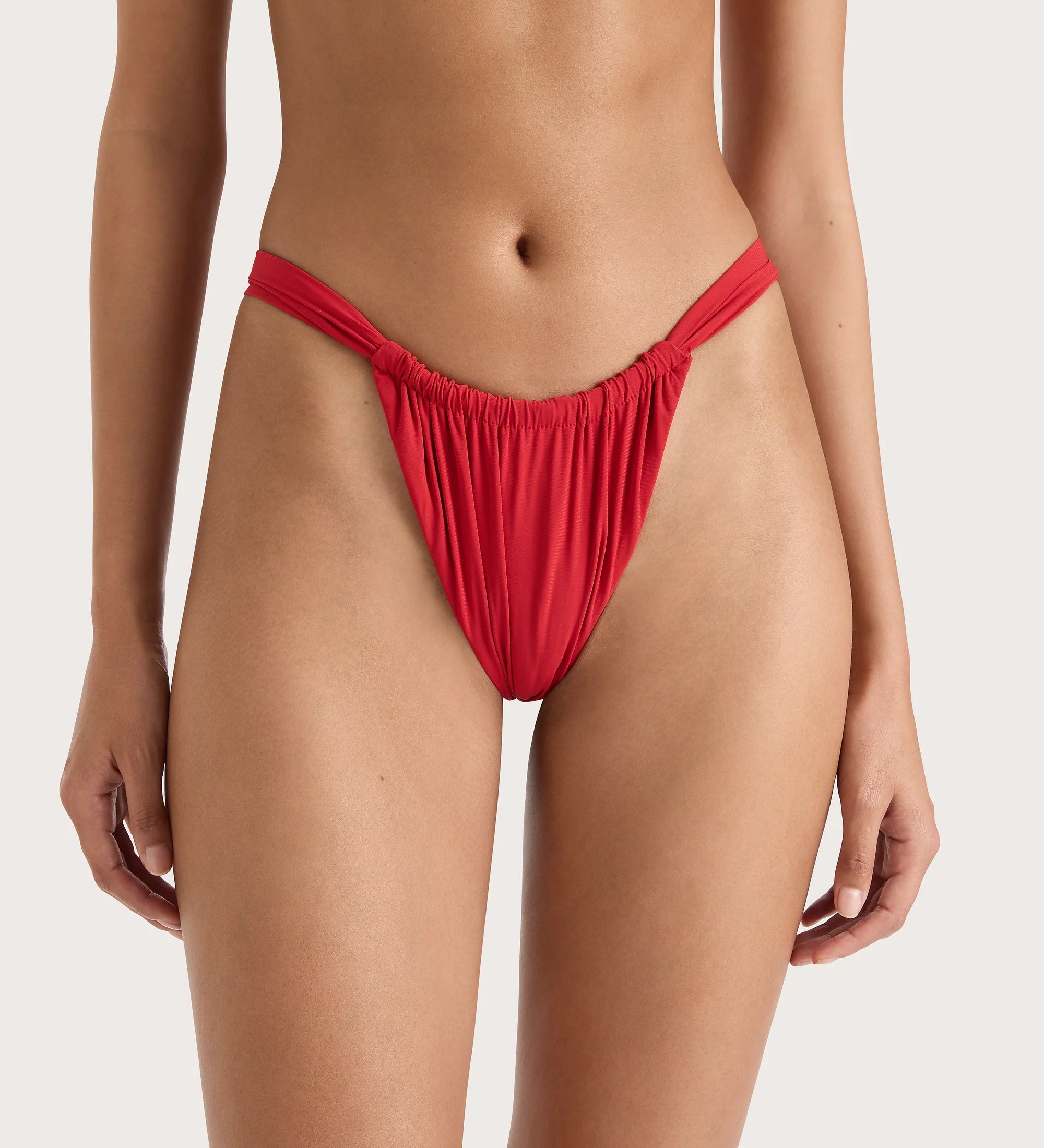 Faithfull - Andez Bikini Bottom Red - Final Sale