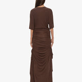 Christopher Esber - Shibari Jersey Ruche Tee Dress
