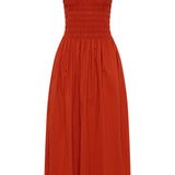 Faithfull - Araceli Maxi Dress Dusty Tomato