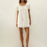 Faithfull - Galle Mini Dress Ixora Lace White