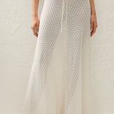 Faithfull - Lenna Skirt Pointelle Lace Vintage White