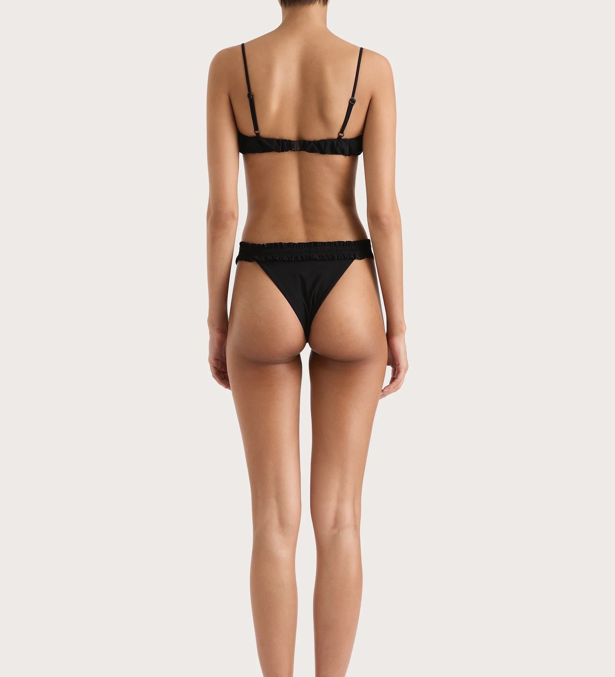 Faithfull - Esterel Bikini Bottom Black - Final Sale