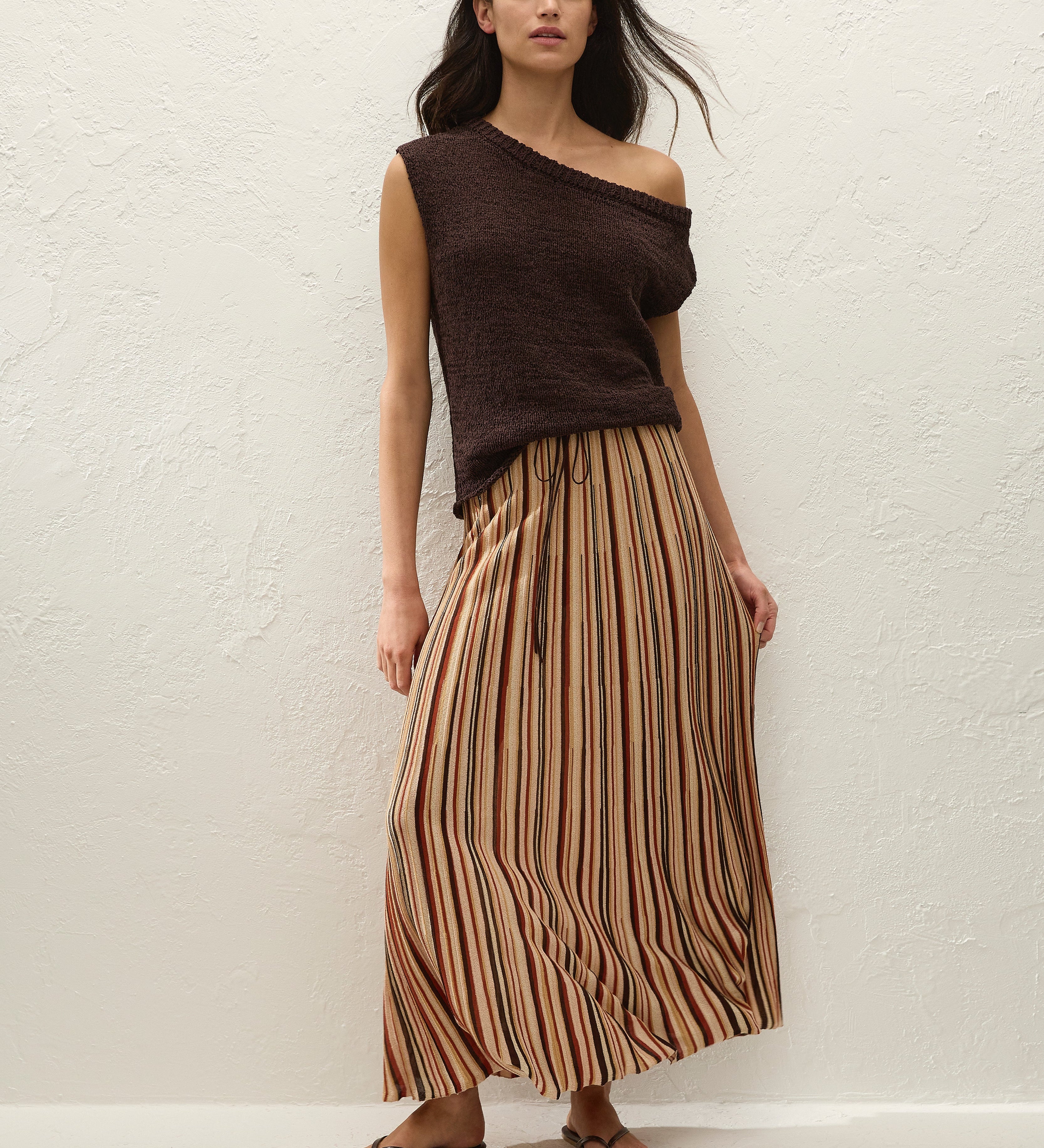 Faithfull - Iden Maxi Skirt Murano Stripe