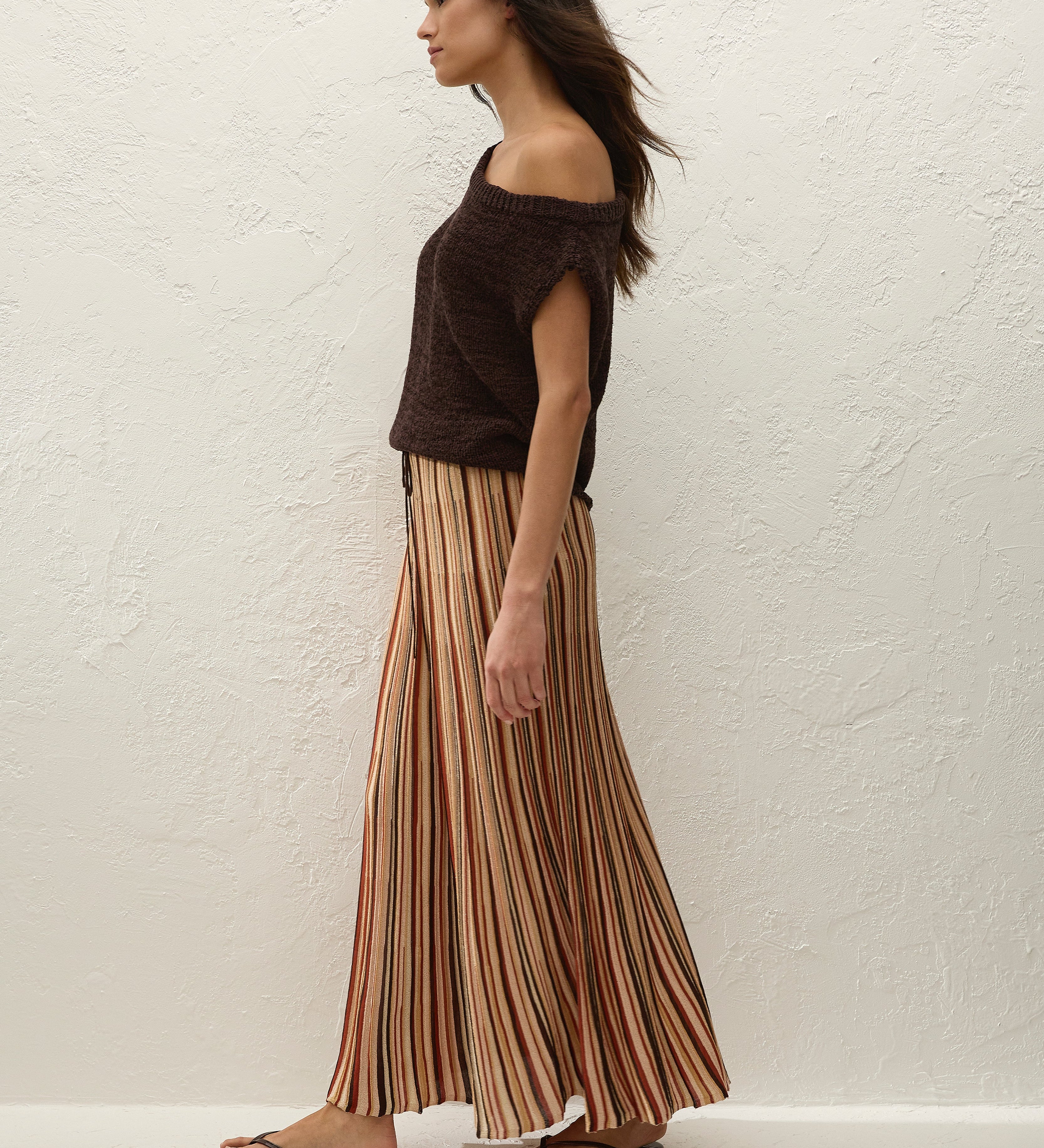 Faithfull - Iden Maxi Skirt Murano Stripe