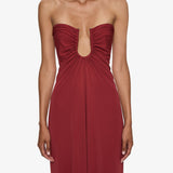 Christopher Esber - Arced Palm Strapless Dress