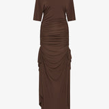 Christopher Esber - Shibari Jersey Ruche Tee Dress