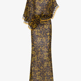 Christopher Esber - Roule Trimmed Backless Drape Dress